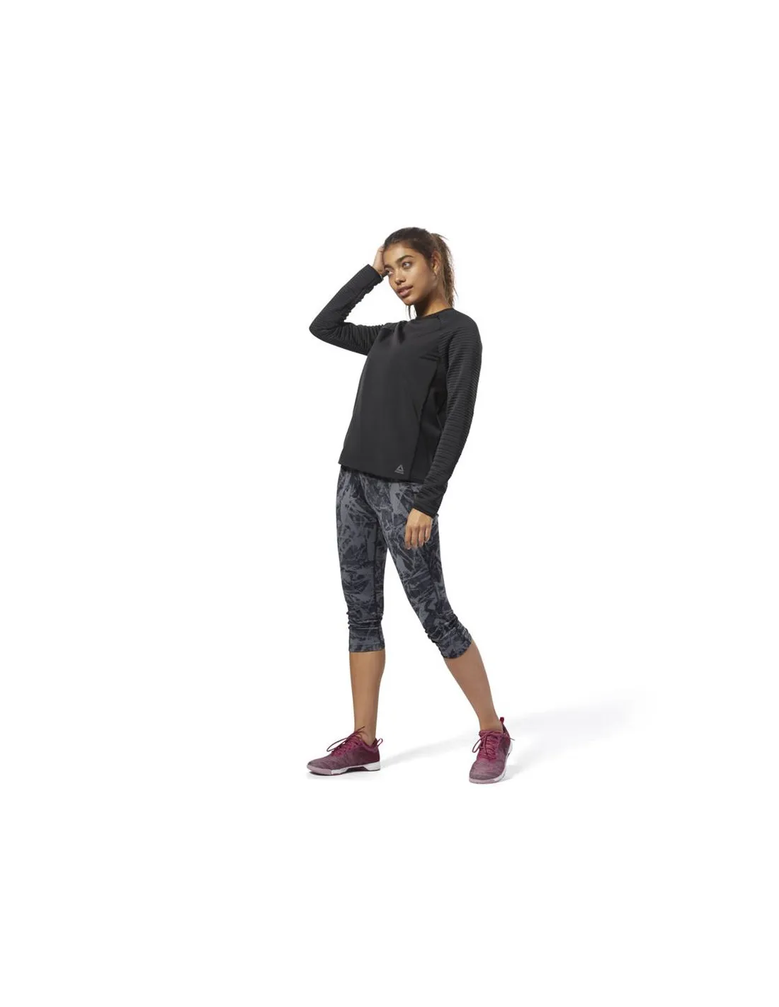 Camiseta de Fitness Reebok Thermowarm Deltapeak Crew