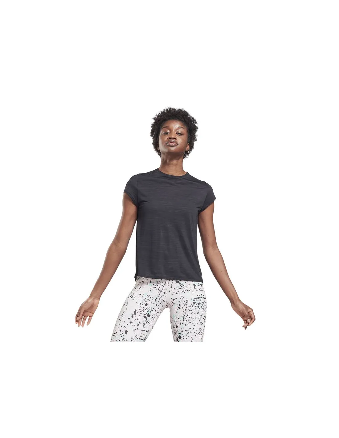 Camiseta de fitness Reebok Workout Ready Activchill W Black