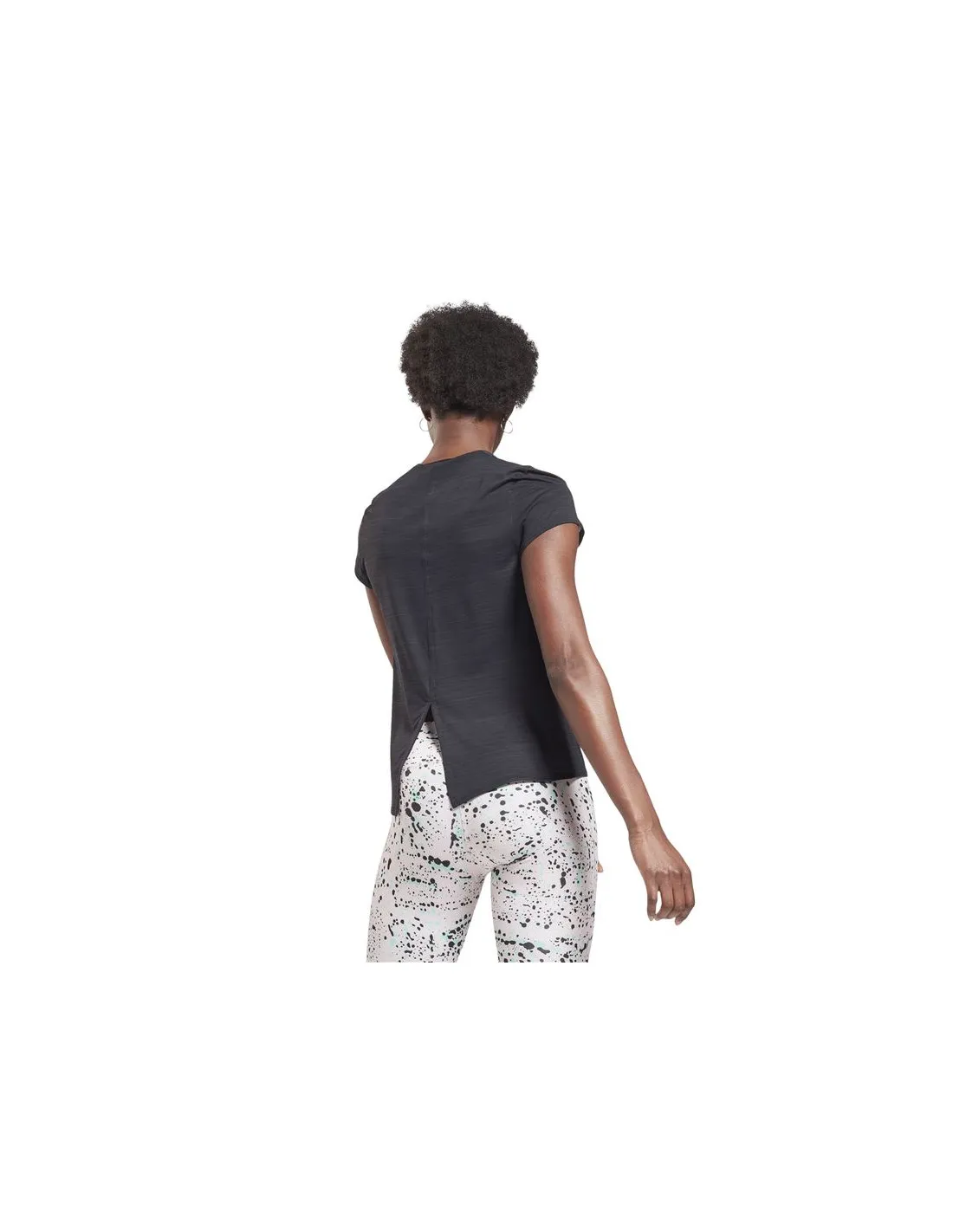 Camiseta de fitness Reebok Workout Ready Activchill W Black