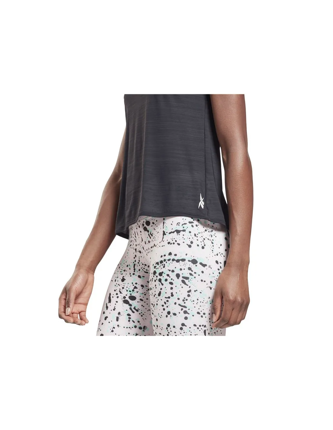 Camiseta de fitness Reebok Workout Ready Activchill W Black