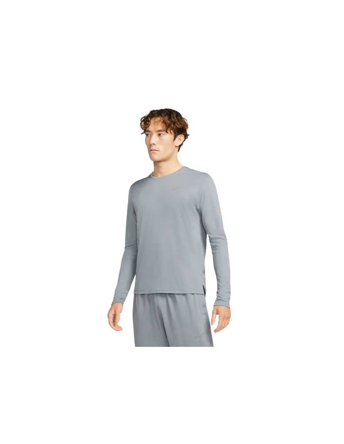 CAMISETA DE MANGA LARGA DE RUNNING NIKE DRIFIT MILER M BLACK
