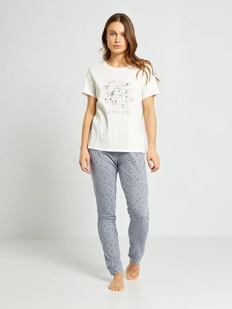 CAMISETA DE PUNTO  BLANCO