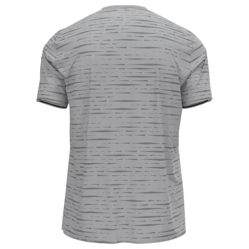 CAMISETA DE RUNNING ODLO ZEROWEIGHT ENGINEERED CHILLTEC (ODLO STEEL GREY MELANGE) HOMBRE