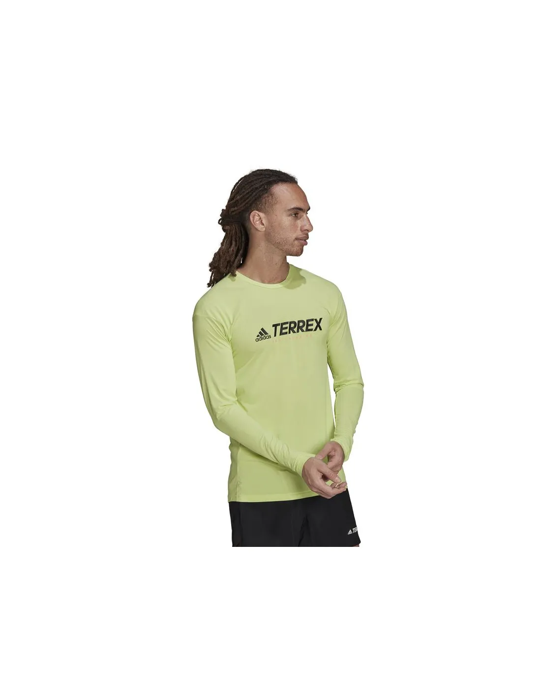 Camiseta de trail adidas Terrex Primeblue Trail M Green