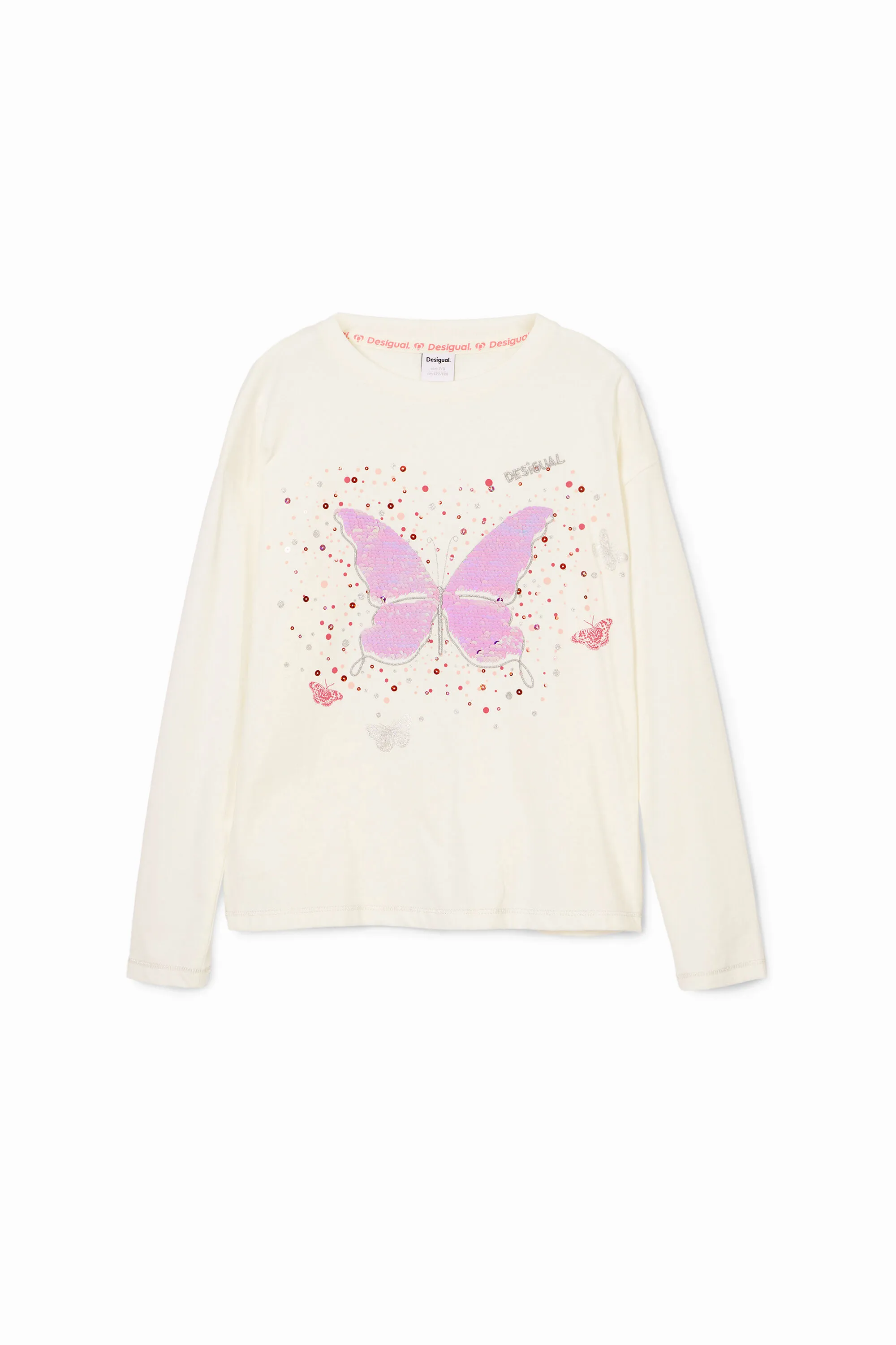 Camiseta estampado mariposa