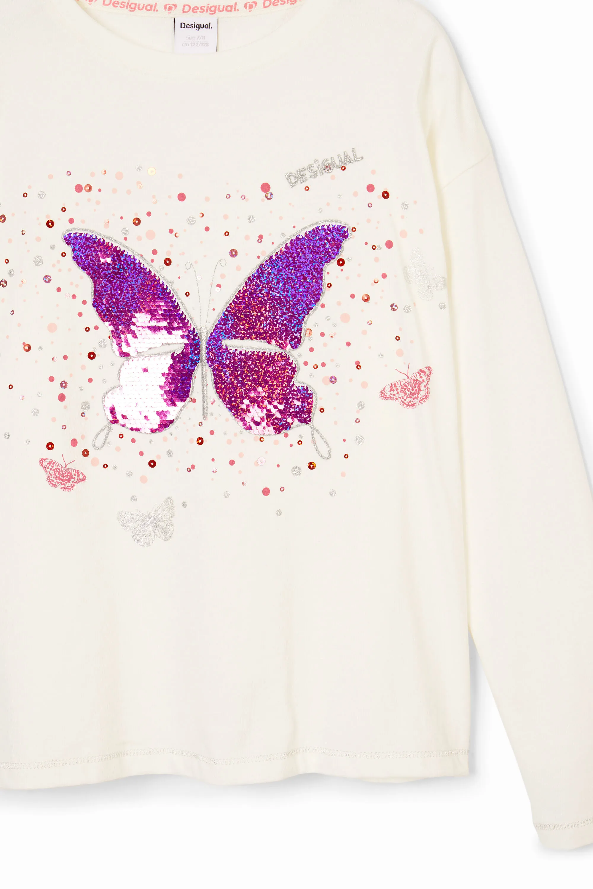 Camiseta estampado mariposa