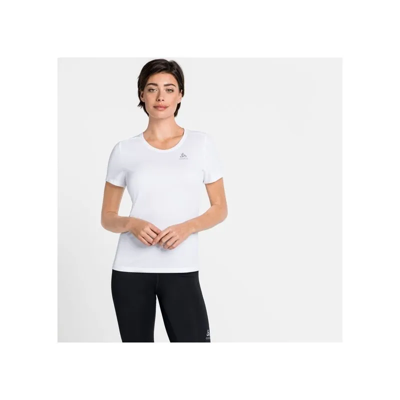 Camiseta F dry Odlo (blanco) Mujer