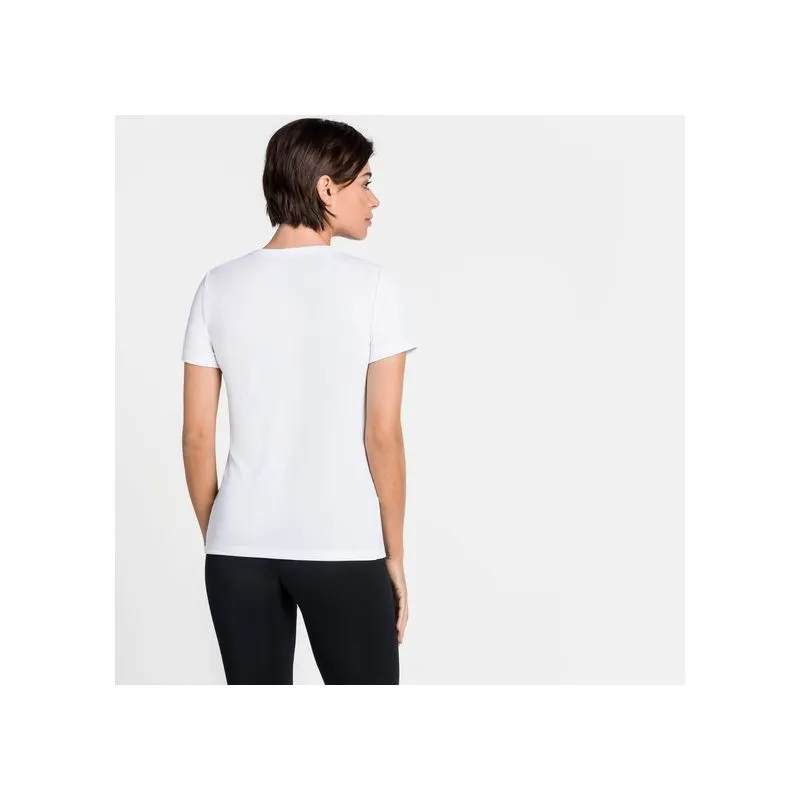 Camiseta F dry Odlo (blanco) Mujer