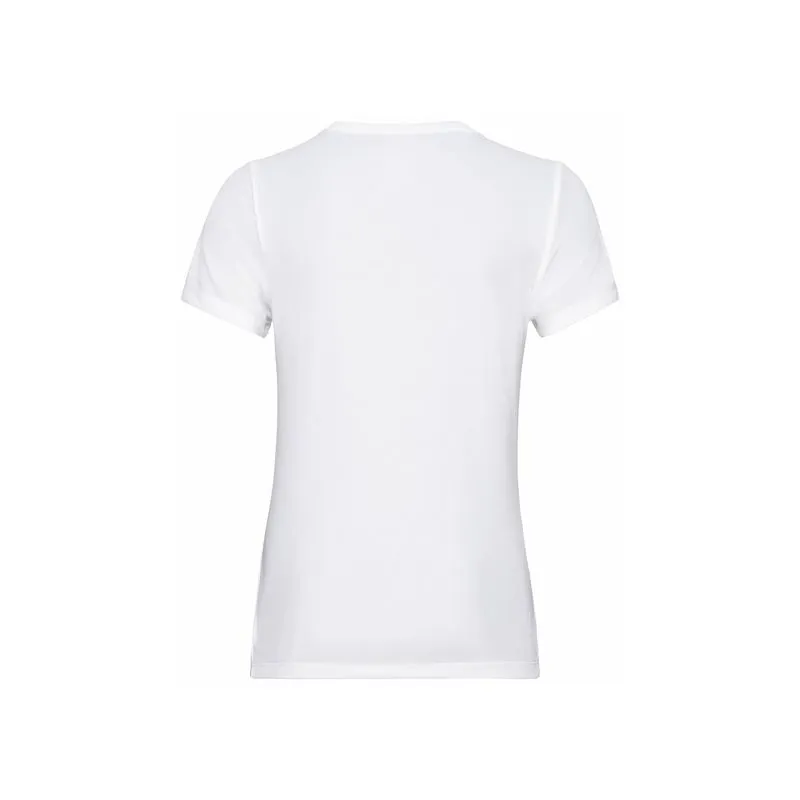 Camiseta F dry Odlo (blanco) Mujer