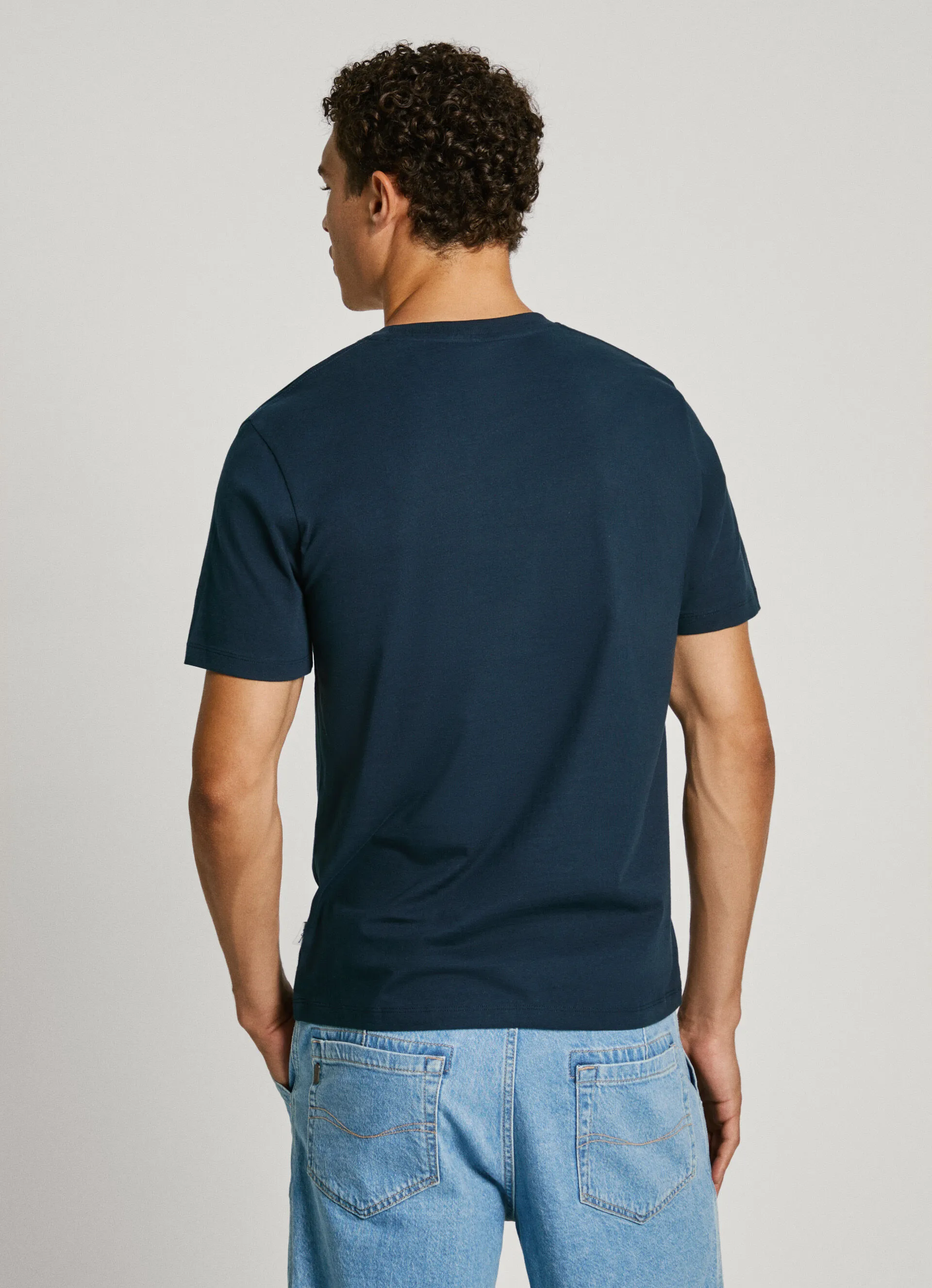 camiseta logo union jack fit regular