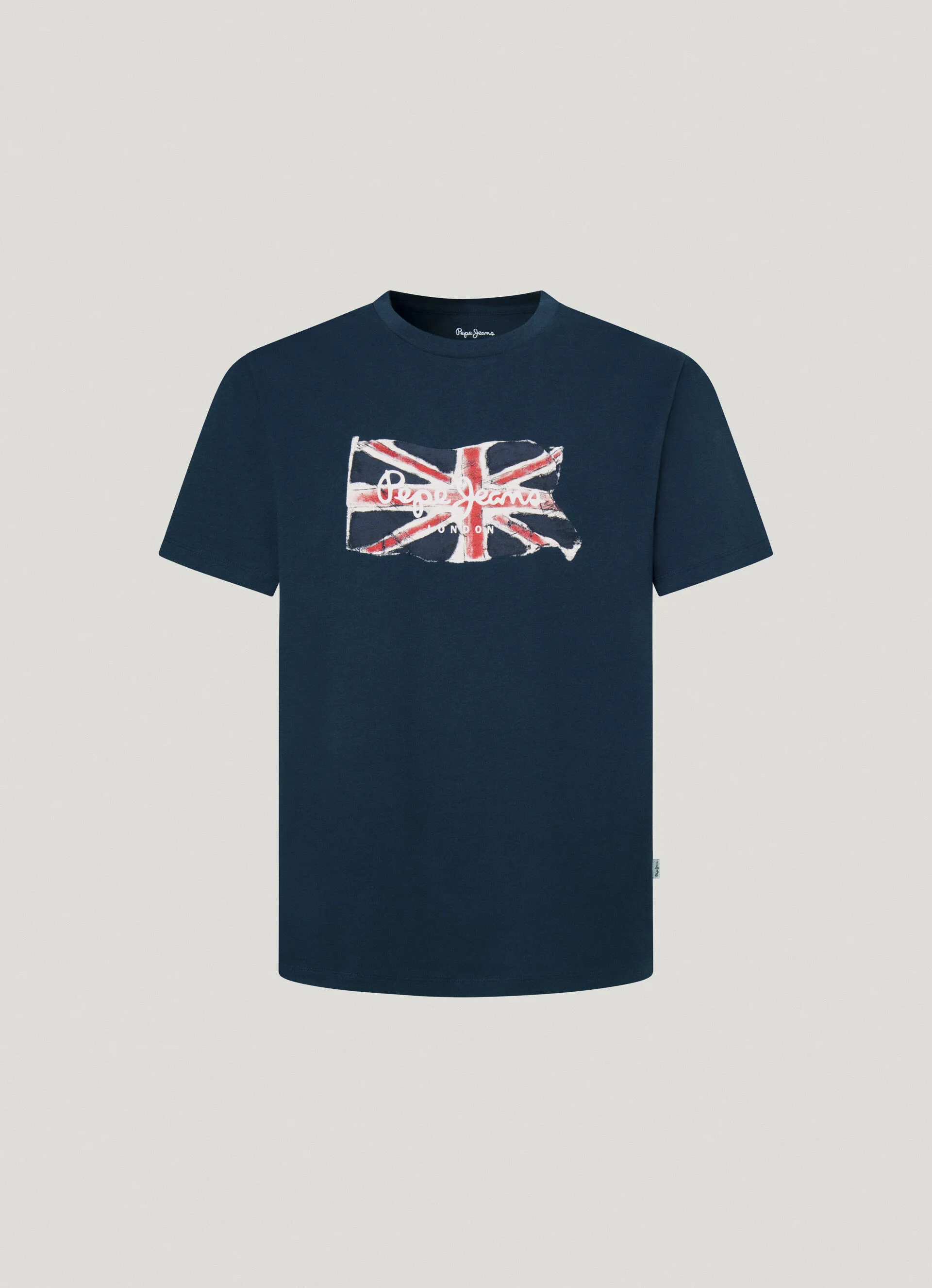 camiseta logo union jack fit regular