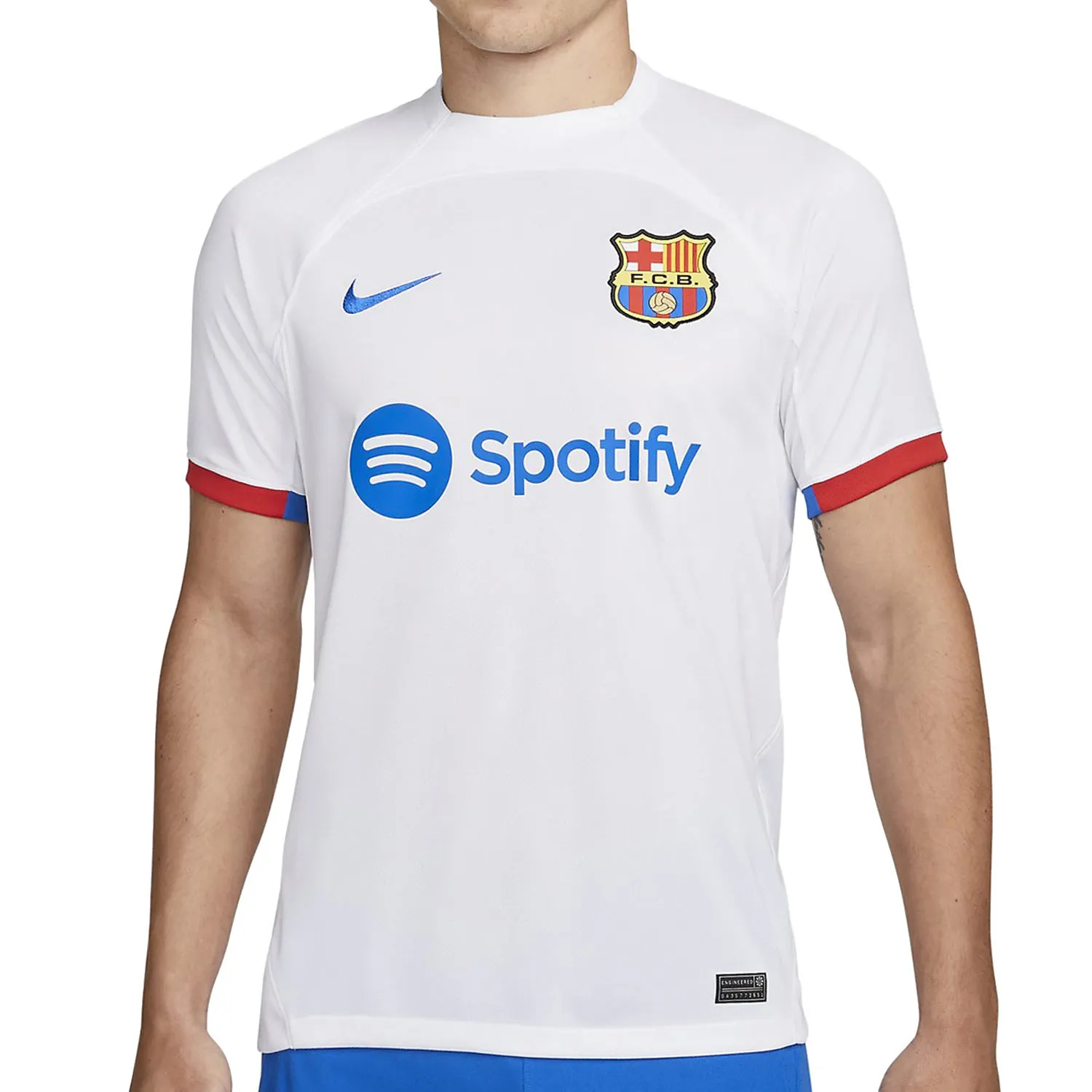 Camiseta Nike 2a Barcelona R. Araujo 23 24 DF Stadium P UCL