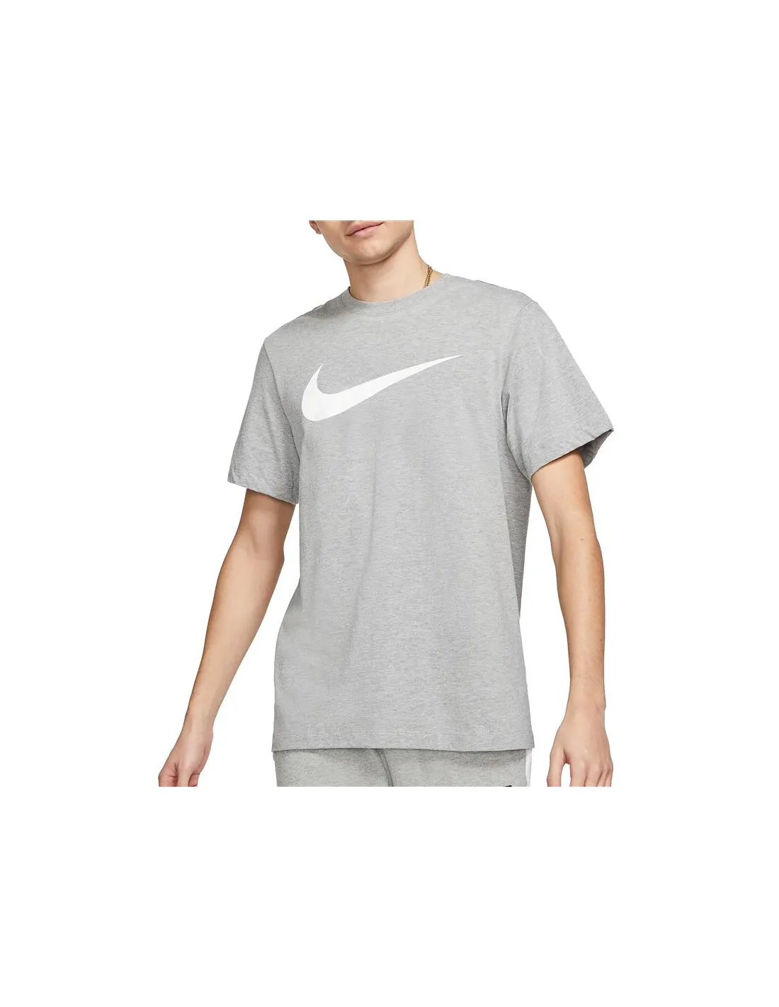 Camiseta Nike Sportswear Swoosh gris Hombre
