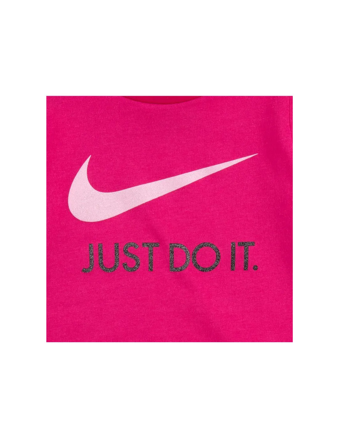 Camiseta Nike Swoosh JDI Niña Fucsia