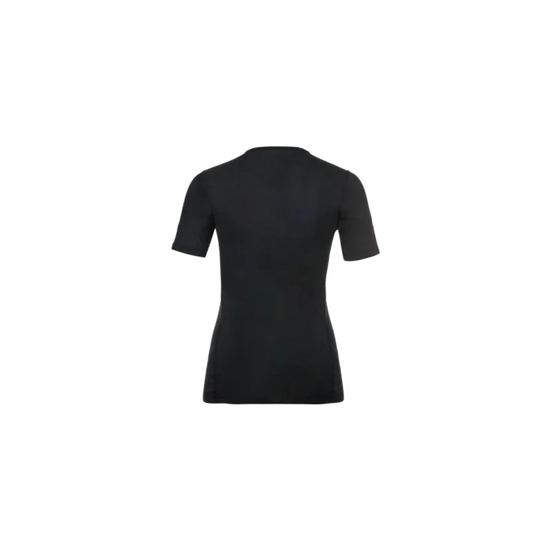 Camiseta Odlo Active Warm Eco (negra) mujer
