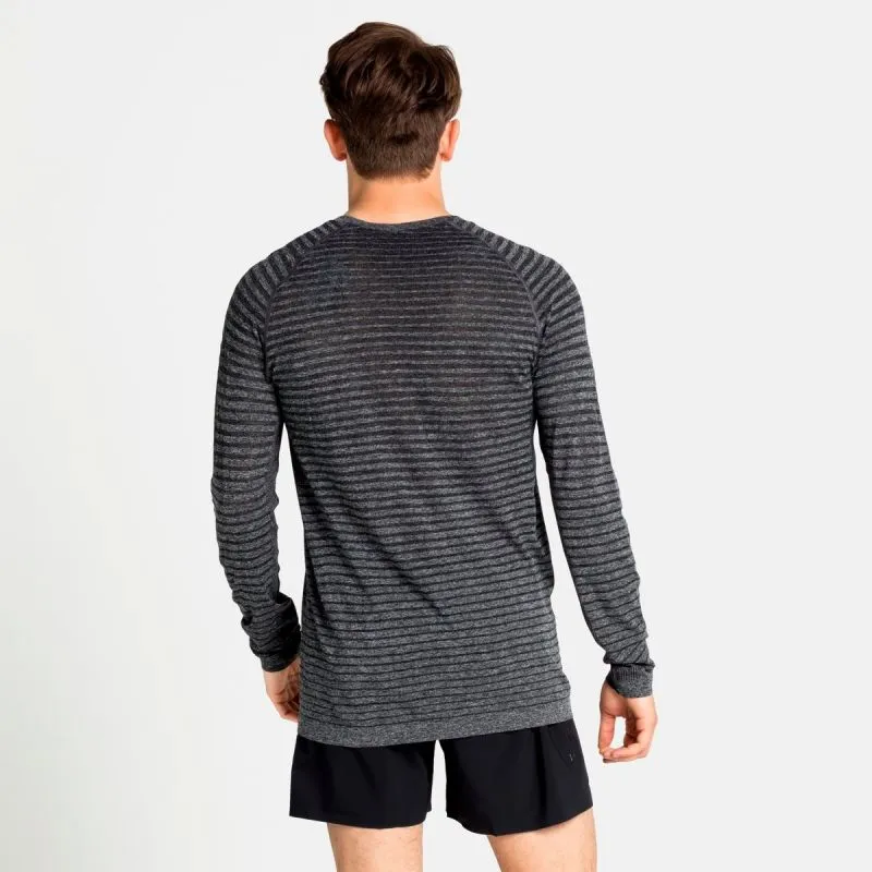 Camiseta Odlo Essential Seamless (Grey Melange) Hombre