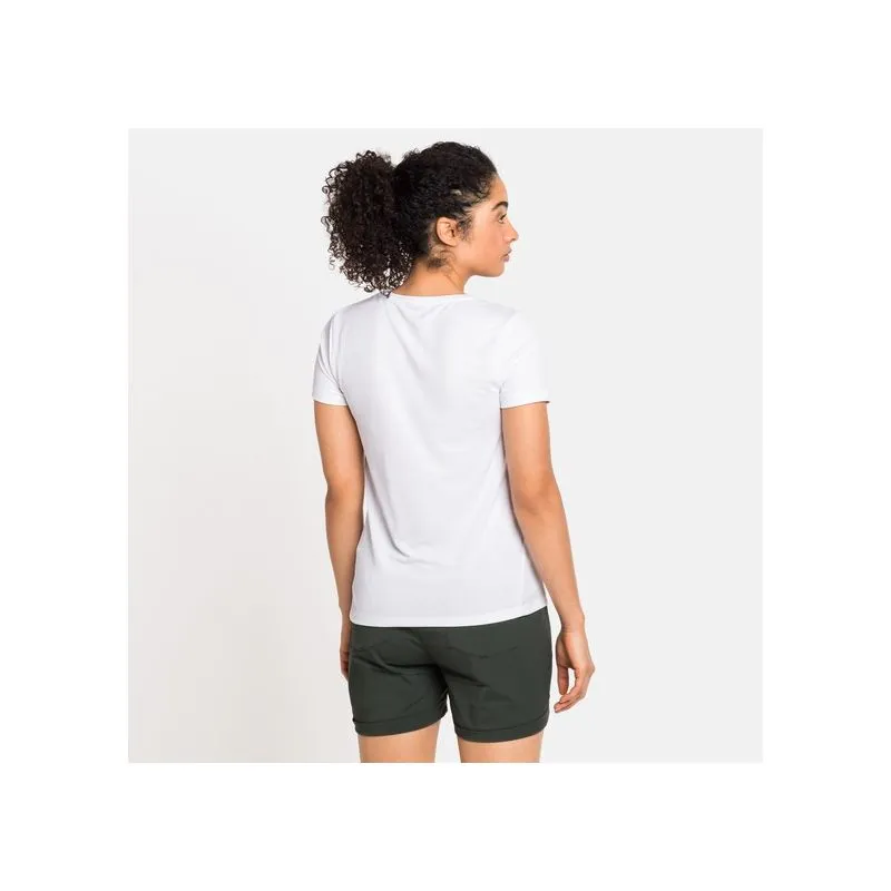 CAMISETA ODLO FDRY (BLANCO) MUJER
