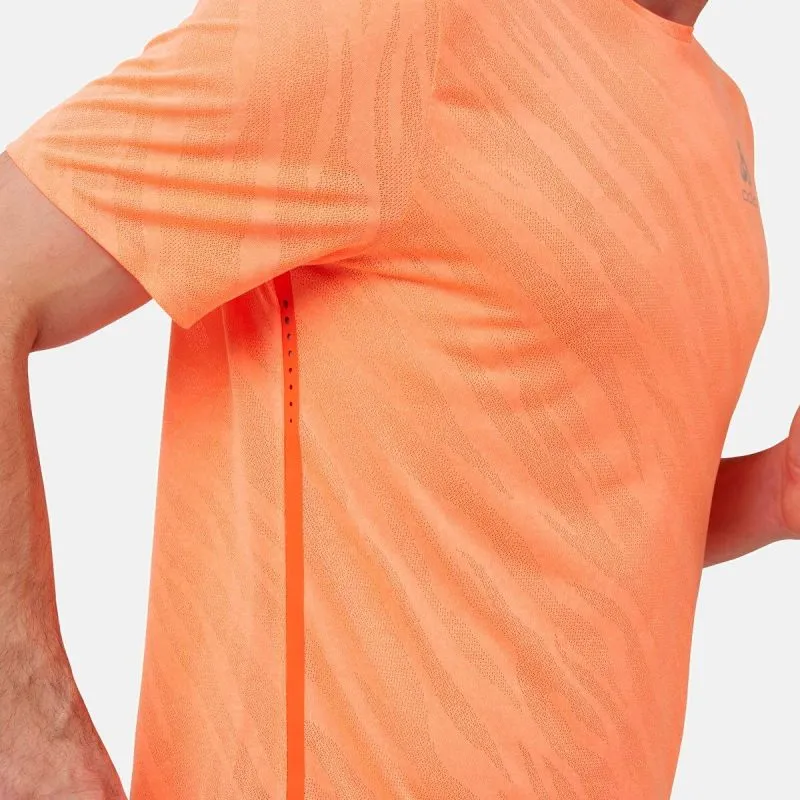 Camiseta Odlo Zeroweight Enginee Odlo (shocking orange melange) Hombre