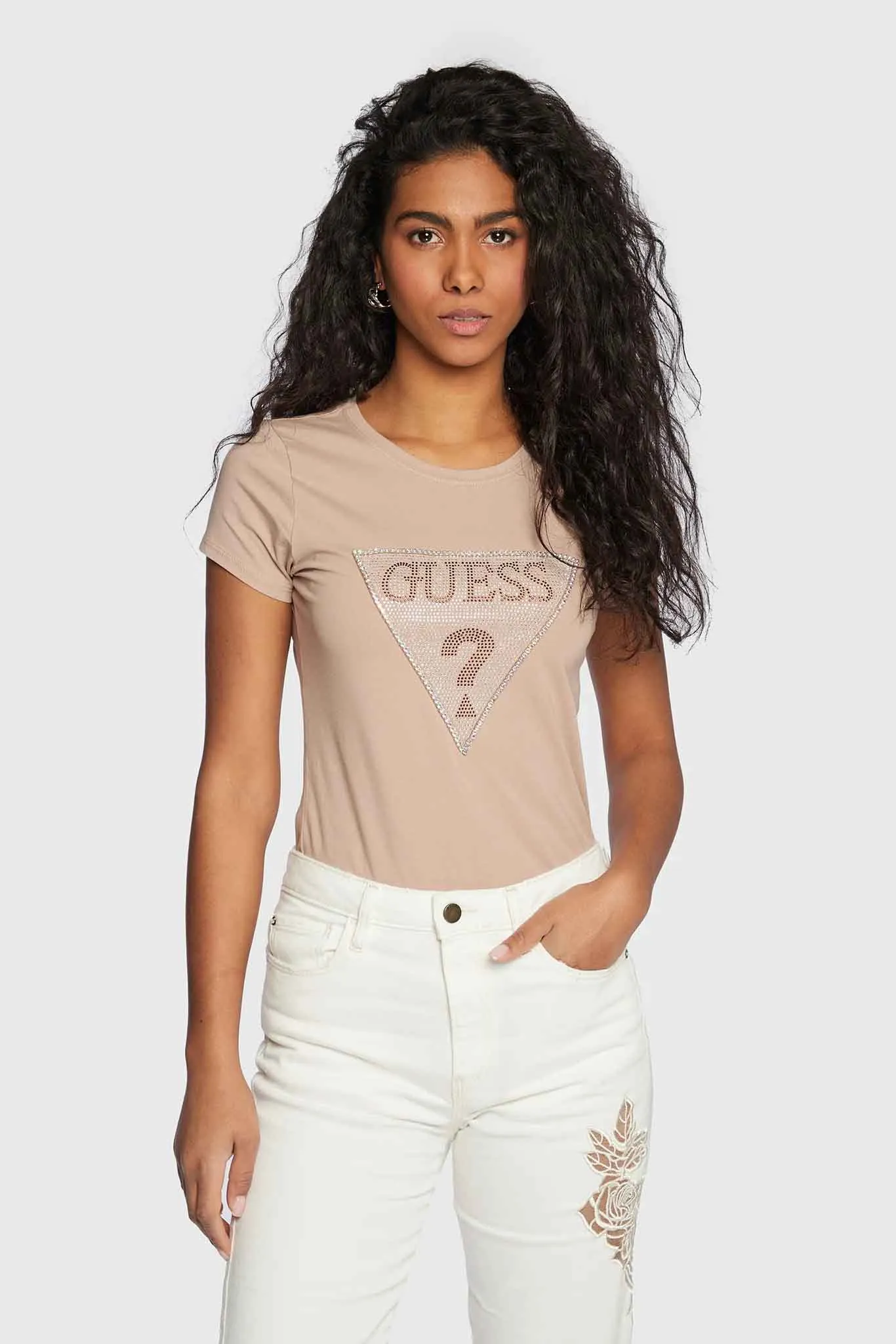 Camiseta para mujer de Guess Jeans – W3RI05KA0Q1