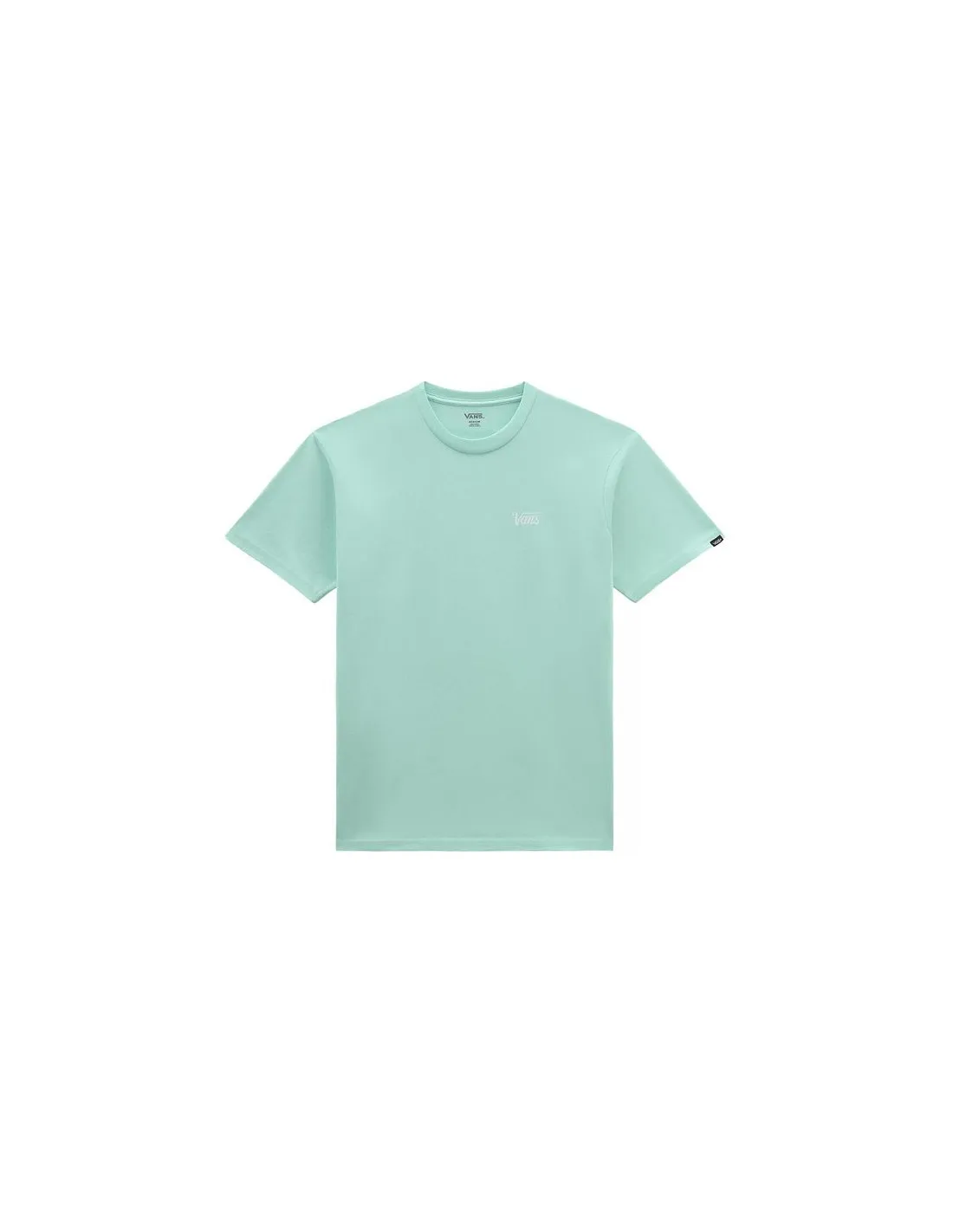Camiseta Vans Mini Script Hombre Menta