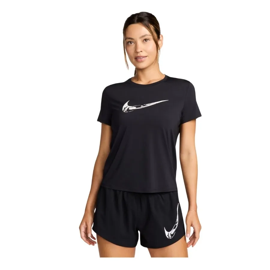  Camisetas manga corta Nike W Nk One Swoosh Hbr Df Ss Top