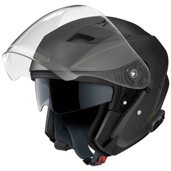 Casco Sena Europe Outstar S Bluetooth Negro Mate 