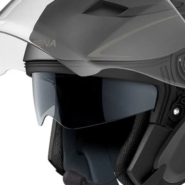 Casco Sena Europe Outstar S Bluetooth Negro Mate 