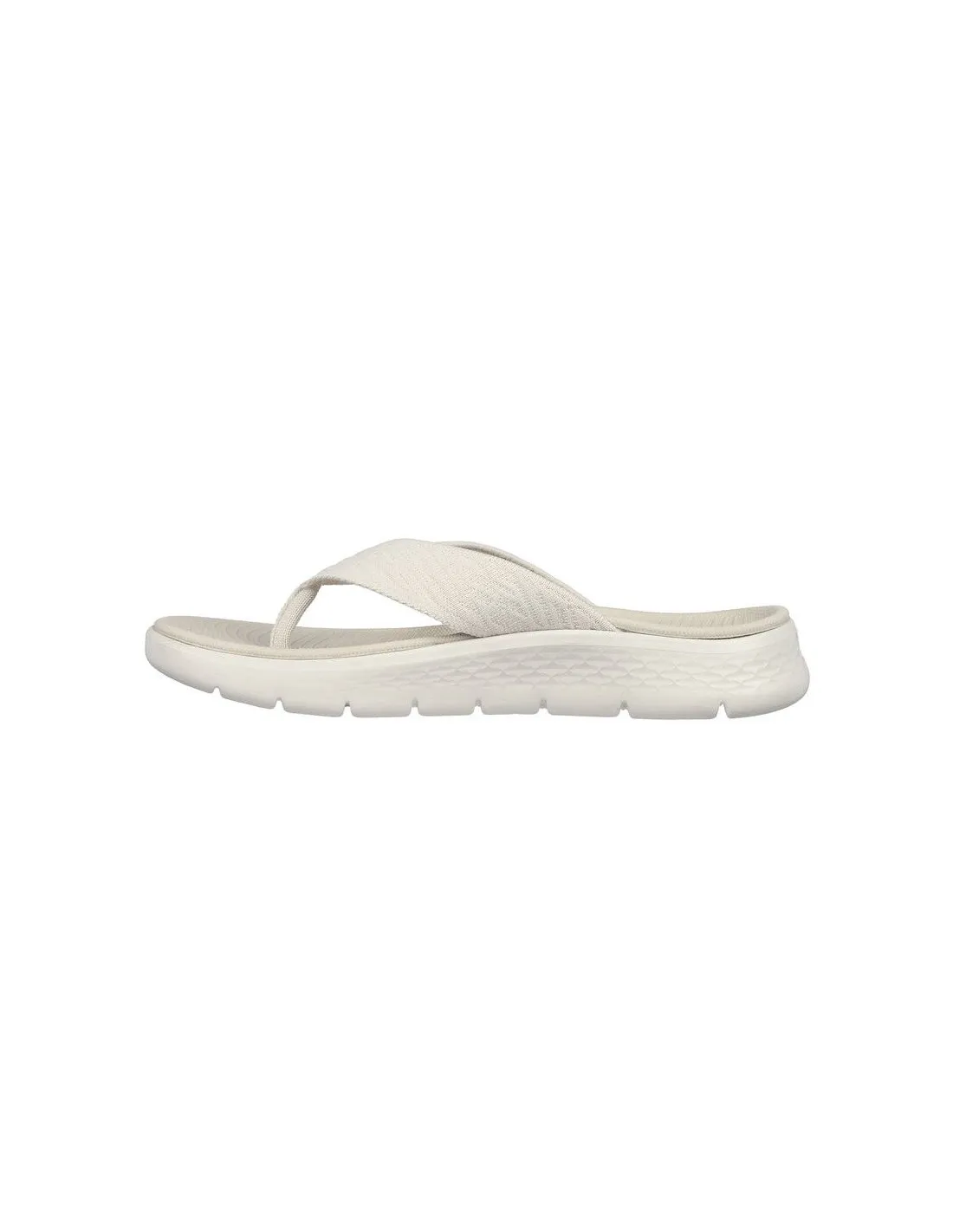 Chancla Skechers Go Walk Flex Sandal Splender Mujer Beige