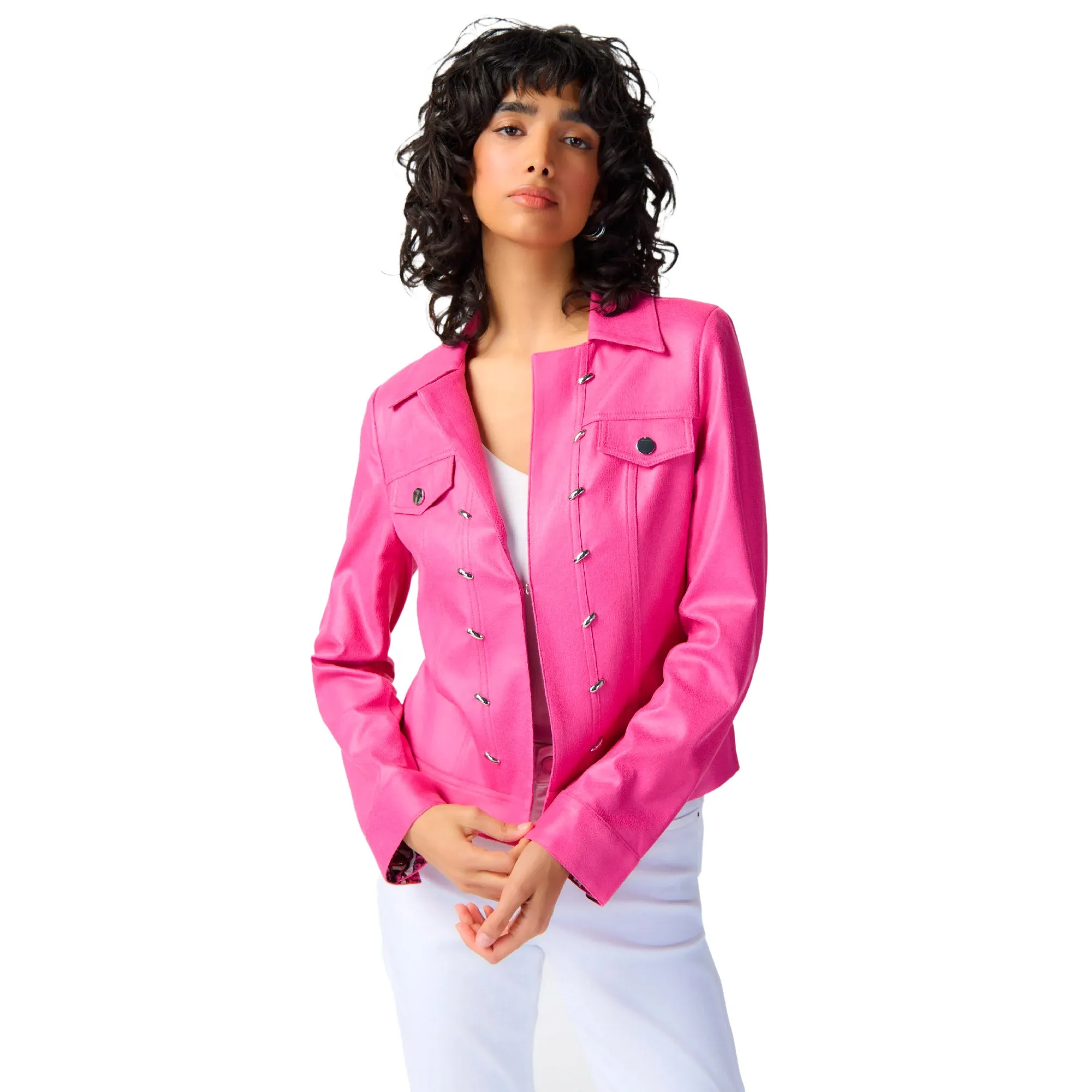 Chaqueta con Adornos Metálicos Joseph Ribkoff 241911M