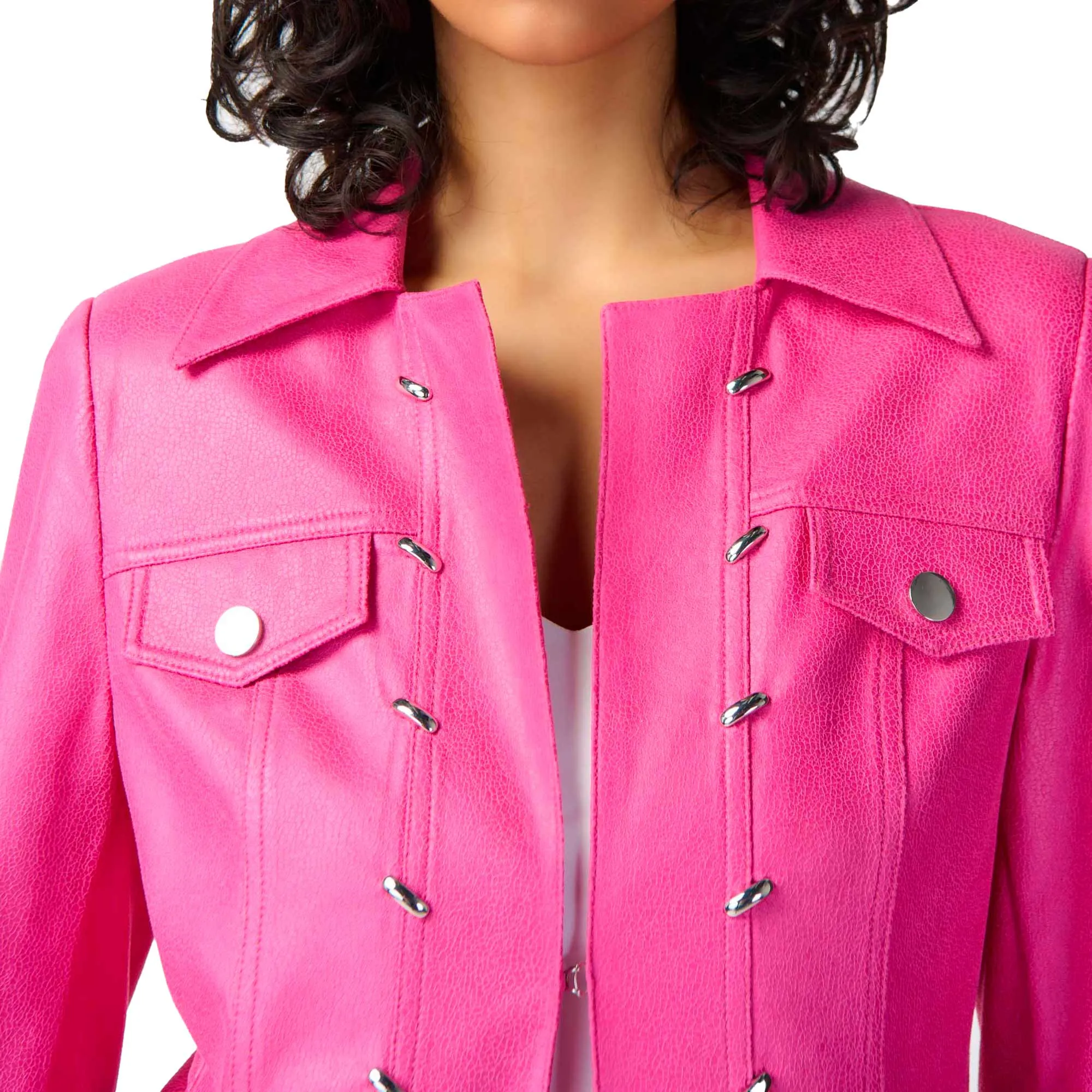 Chaqueta con Adornos Metálicos Joseph Ribkoff 241911M