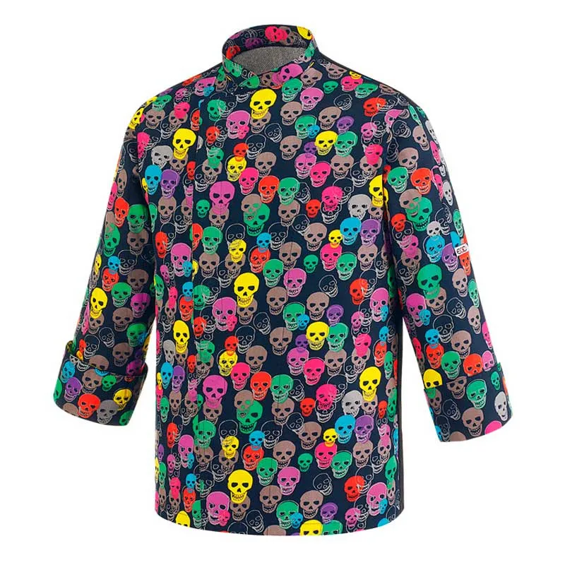 CHAQUETA DE CHEF COLOR SKULLS  EGOCHEF