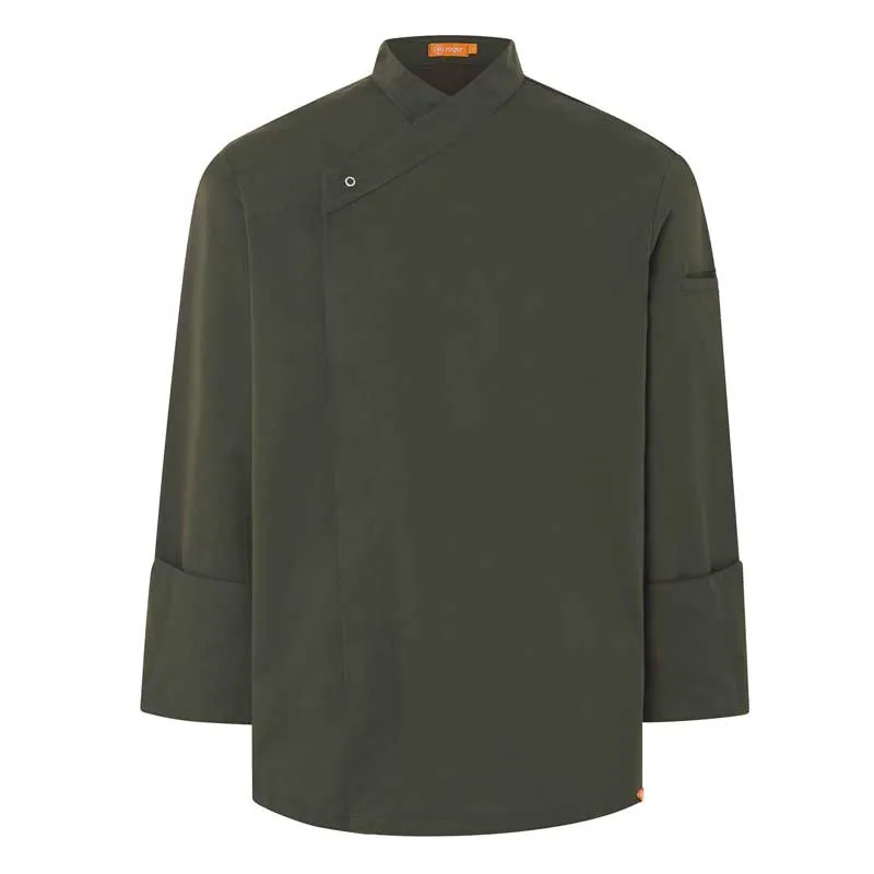 CHAQUETA DE COCINA CAQUI COOLMAX SLIM FIT  MORAIRA  ROGER