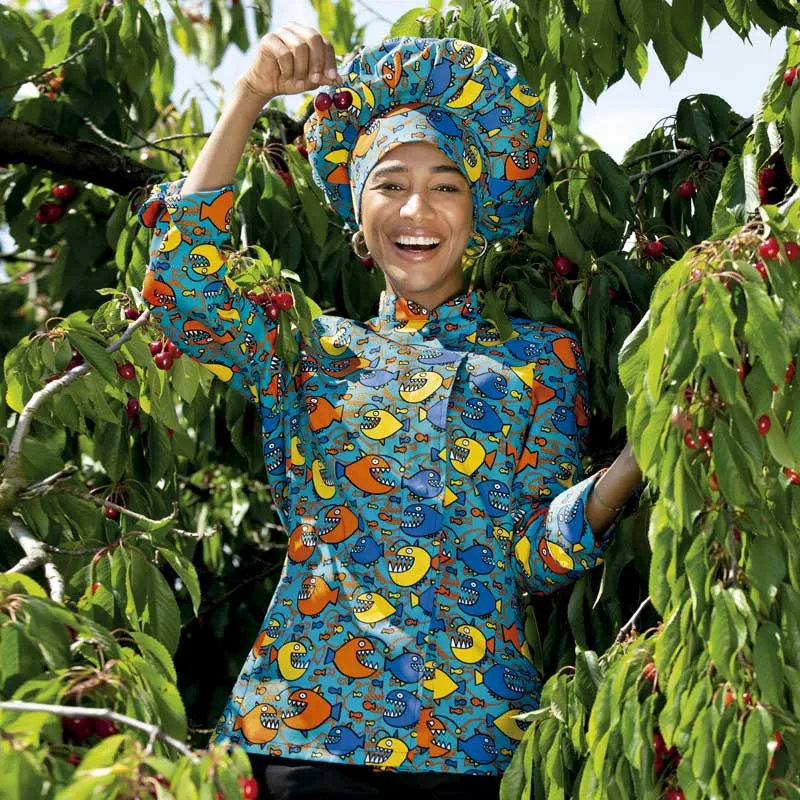 CHAQUETA DE COCINA MUJER SHARK  EGOCHEF