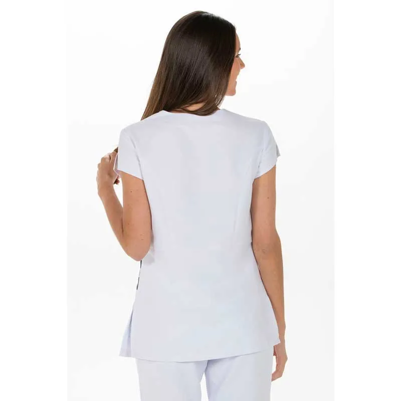 CHAQUETA DE MICROFIBRA MANGA CORTA CONTRASTE AZUL  DYNEKE
