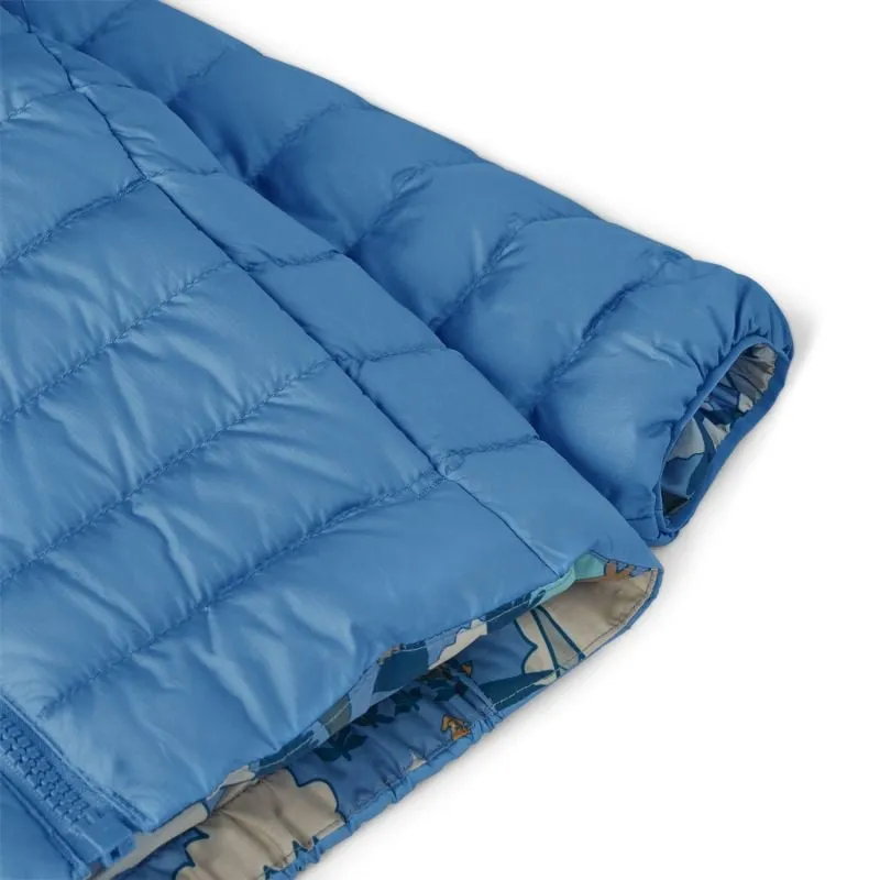 Chaqueta de plumón reversible para niños Patagonia Sudadera de plumón reversible para bebé con capucha (Canto andino: pájar