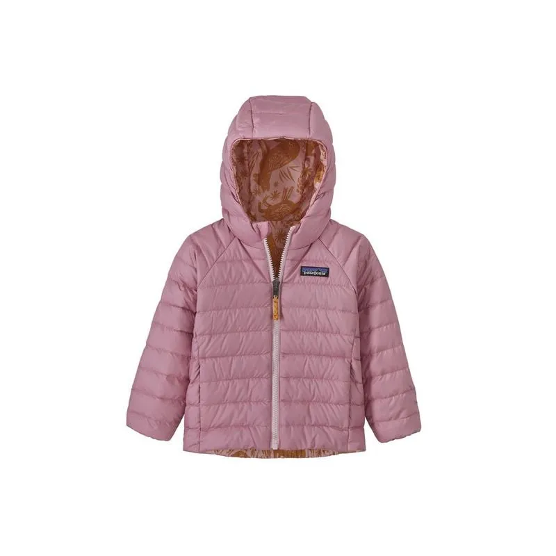 Chaqueta de plumón reversible para niños Patagonia Sudadera de plumón reversible para bebé con capucha (Mara Mara: Peaceful 