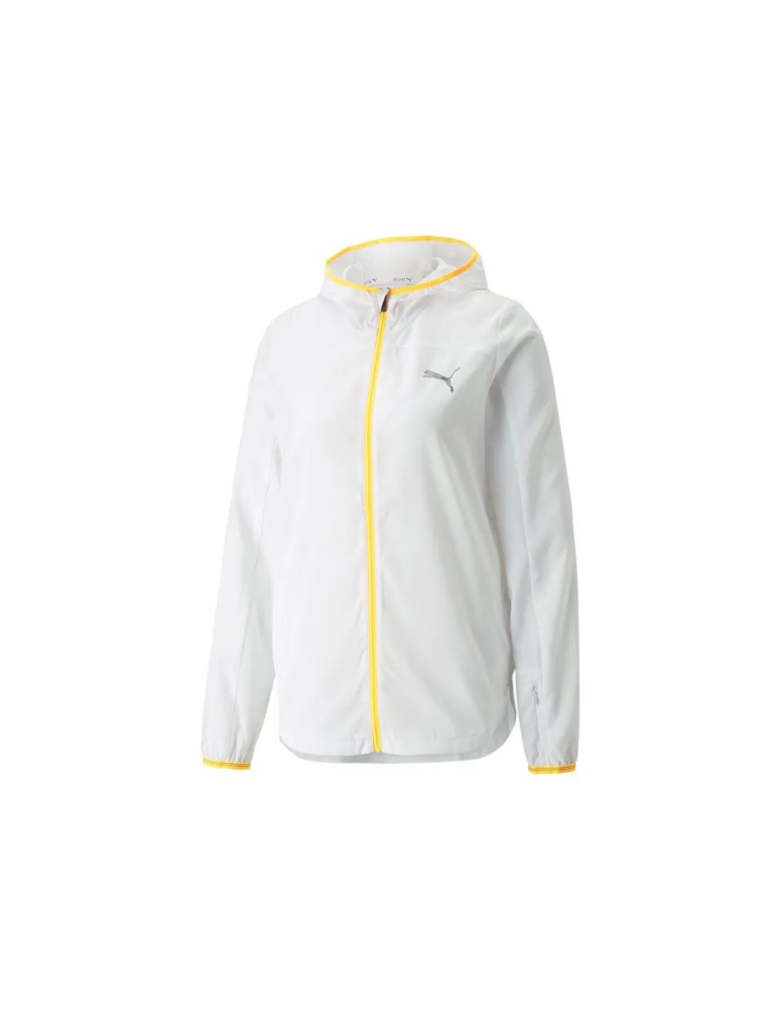 Chaqueta de running Puma Mujer White