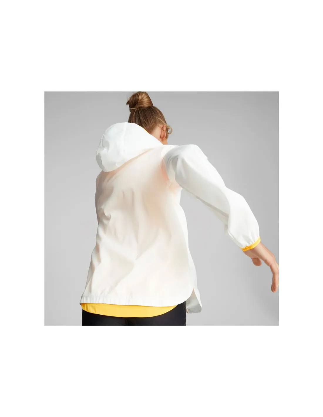 Chaqueta de running Puma Mujer White
