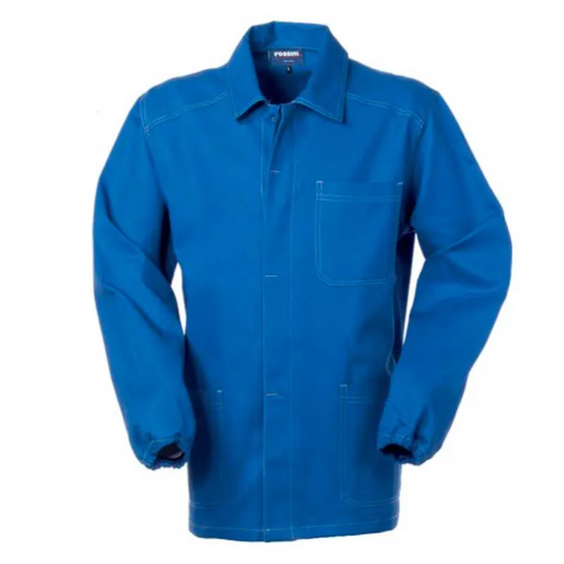 CHAQUETA DE TRABAJO AZUL ROYAL SERIOPLUS  ROSSINI