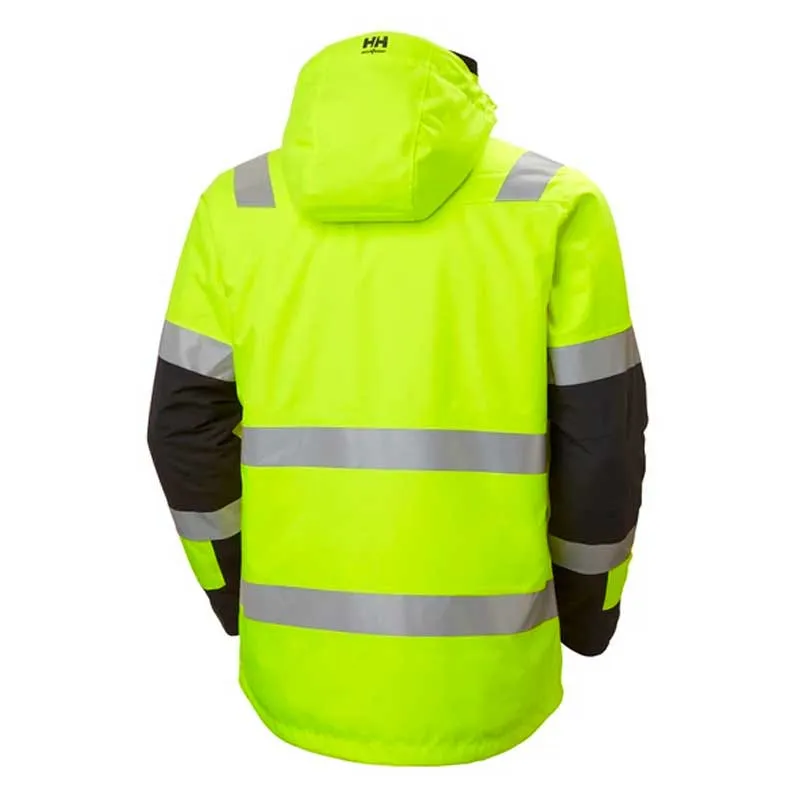 CHAQUETA INVERNAL AMARILLA Y NEGRA DE A.V. ALNA 2.0  HELLY HANSEN