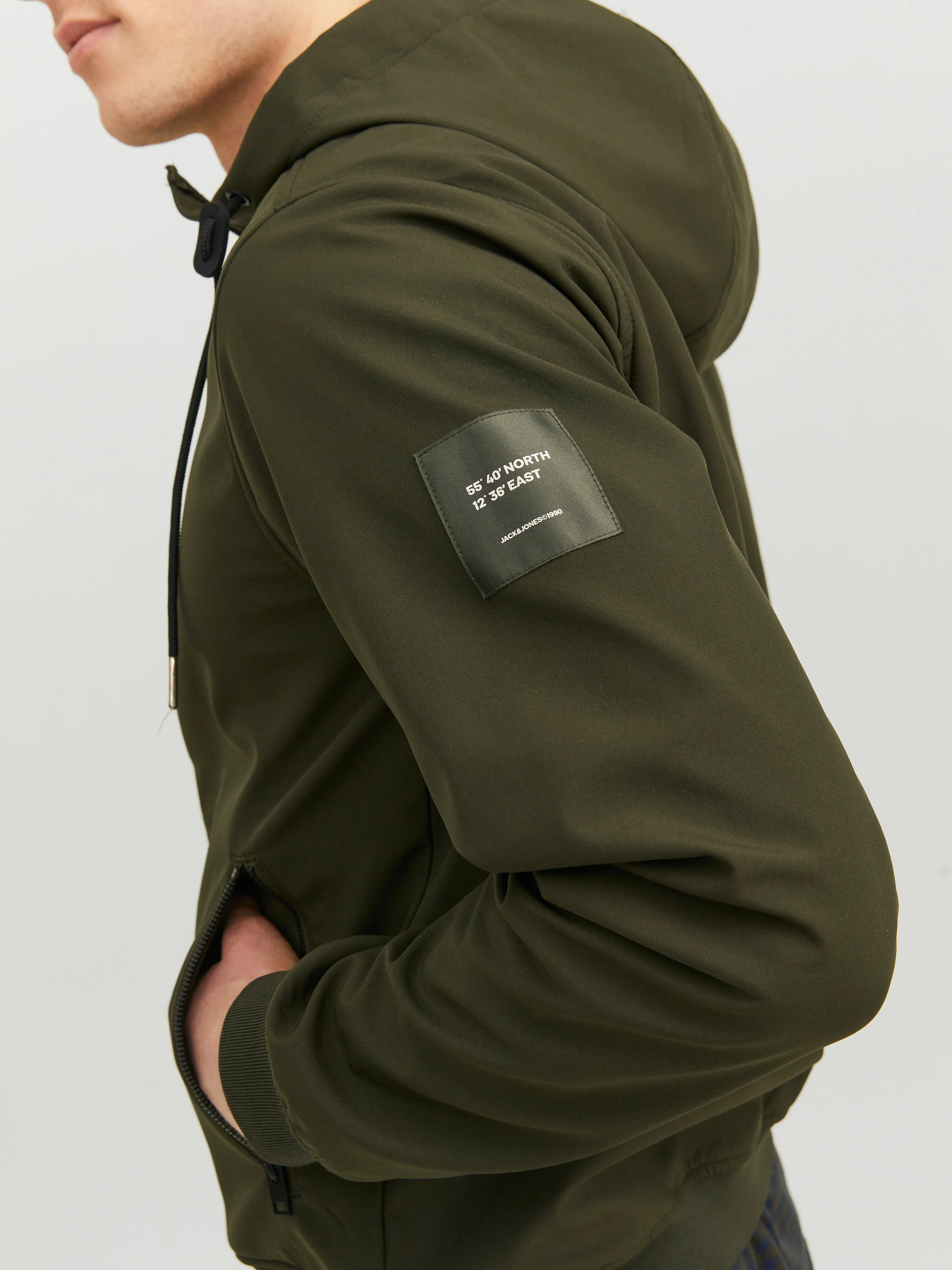 Chaqueta ligera acolchada | Verde oscuro | Jack & Jones®