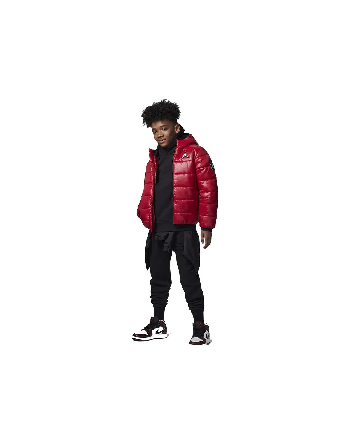 Chaqueta Nike Jordan Mw Down Niño Rojo