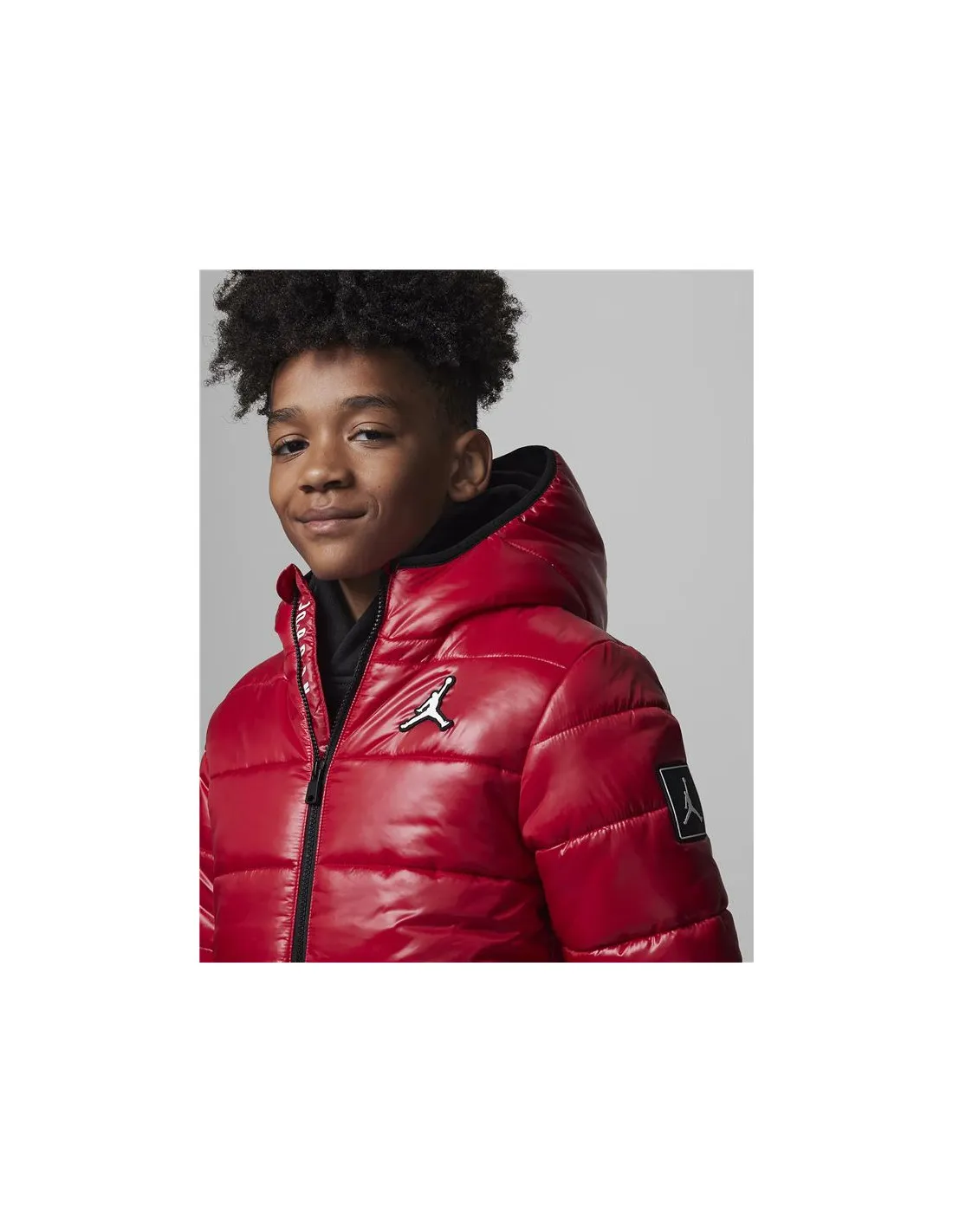 Chaqueta Nike Jordan Mw Down Niño Rojo