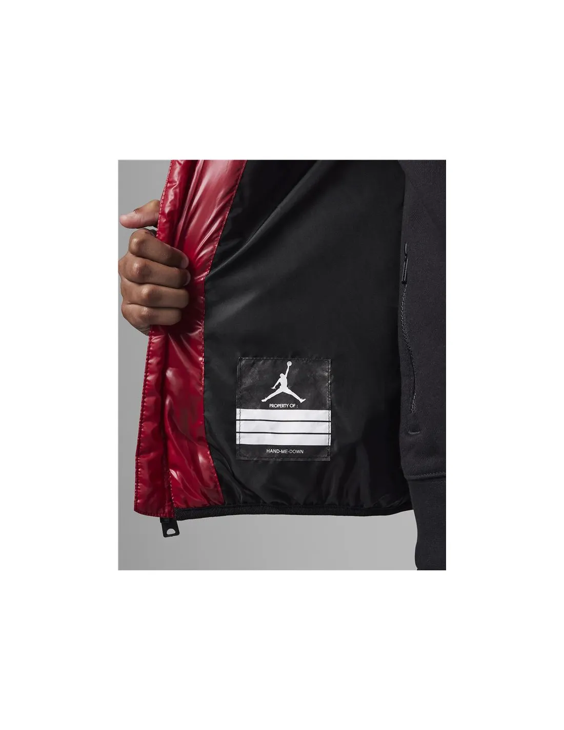 Chaqueta Nike Jordan Mw Down Niño Rojo
