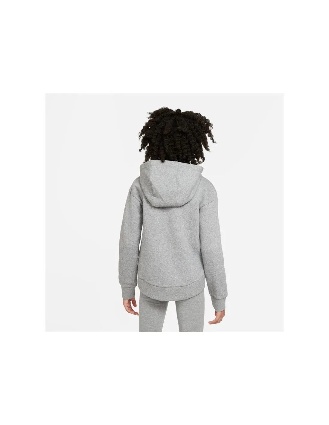 Chaqueta Nike Sportswear Club Fleece Niña Gris