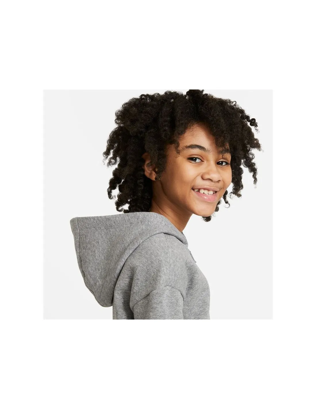 Chaqueta Nike Sportswear Club Fleece Niña Gris