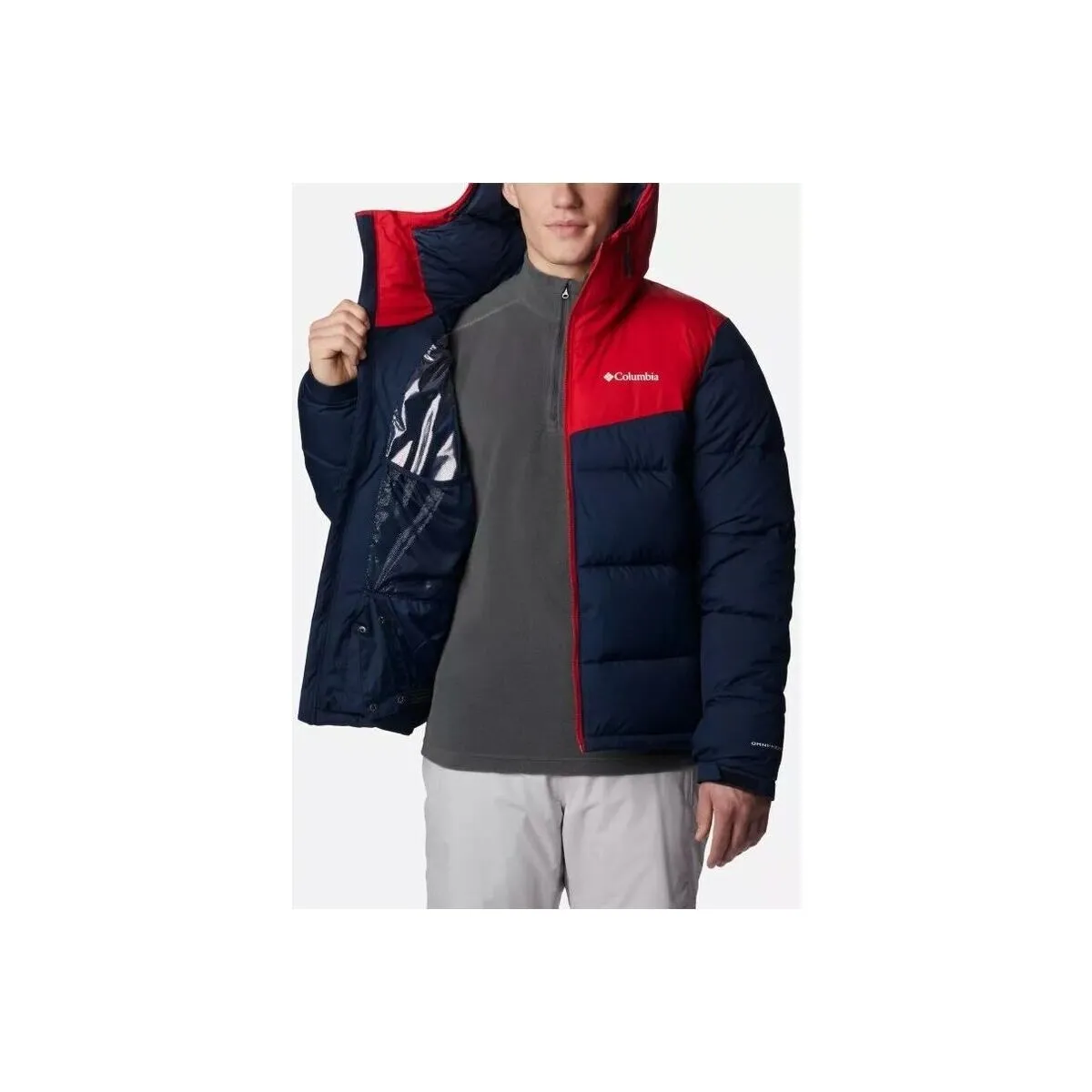 Chaqueta plumón  azul  marino  I