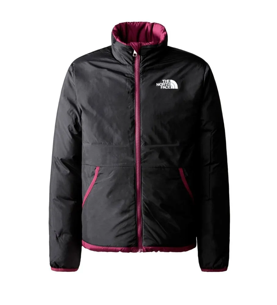 Chaqueta reversible de plumón North rosa