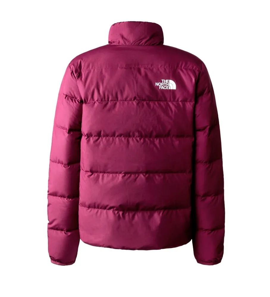 Chaqueta reversible de plumón North rosa