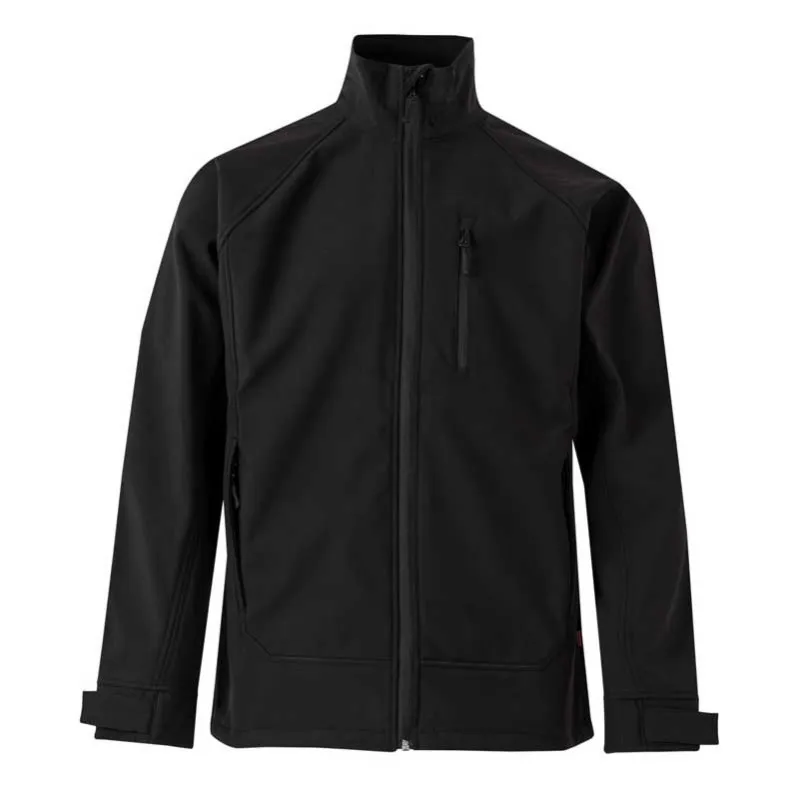 CHAQUETA SOFTSHELL NEGRA CON FORRO  VELILLA 206005